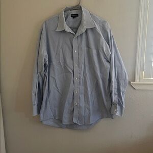 Lands End Non Iron Pinpoint Oxford button down size 17-33